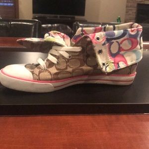 Coach high top sneakers